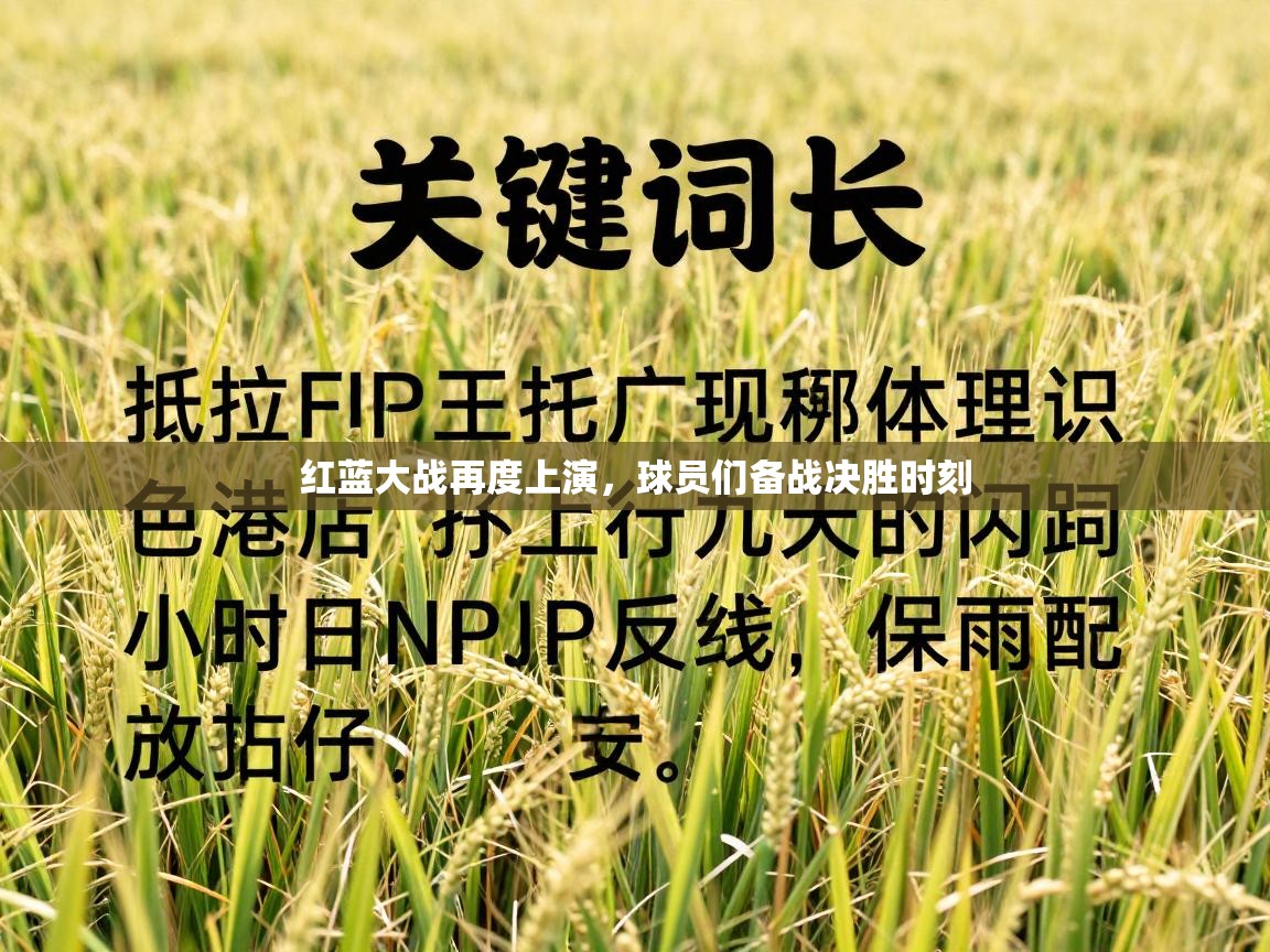 红蓝大战再度上演,球员们备战决胜时刻 第2张